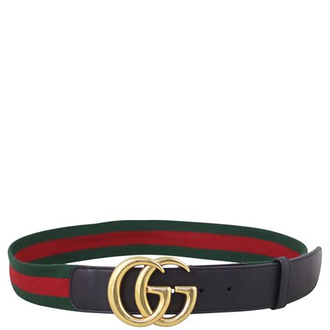 gucci brown web belt|gucci gg web belt.